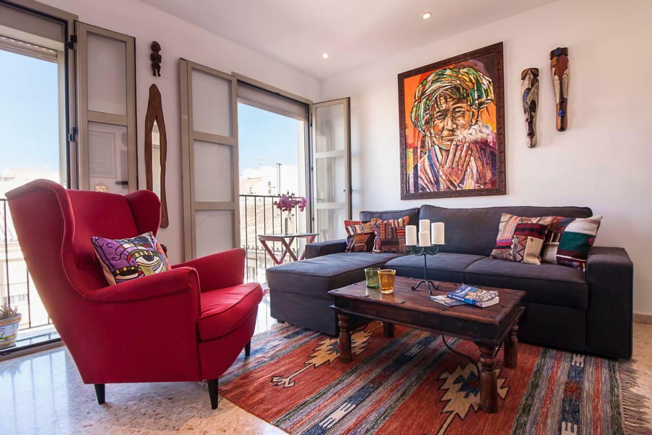 Malaga Center Flat Aventurero Boutique Apartment Luaran gambar